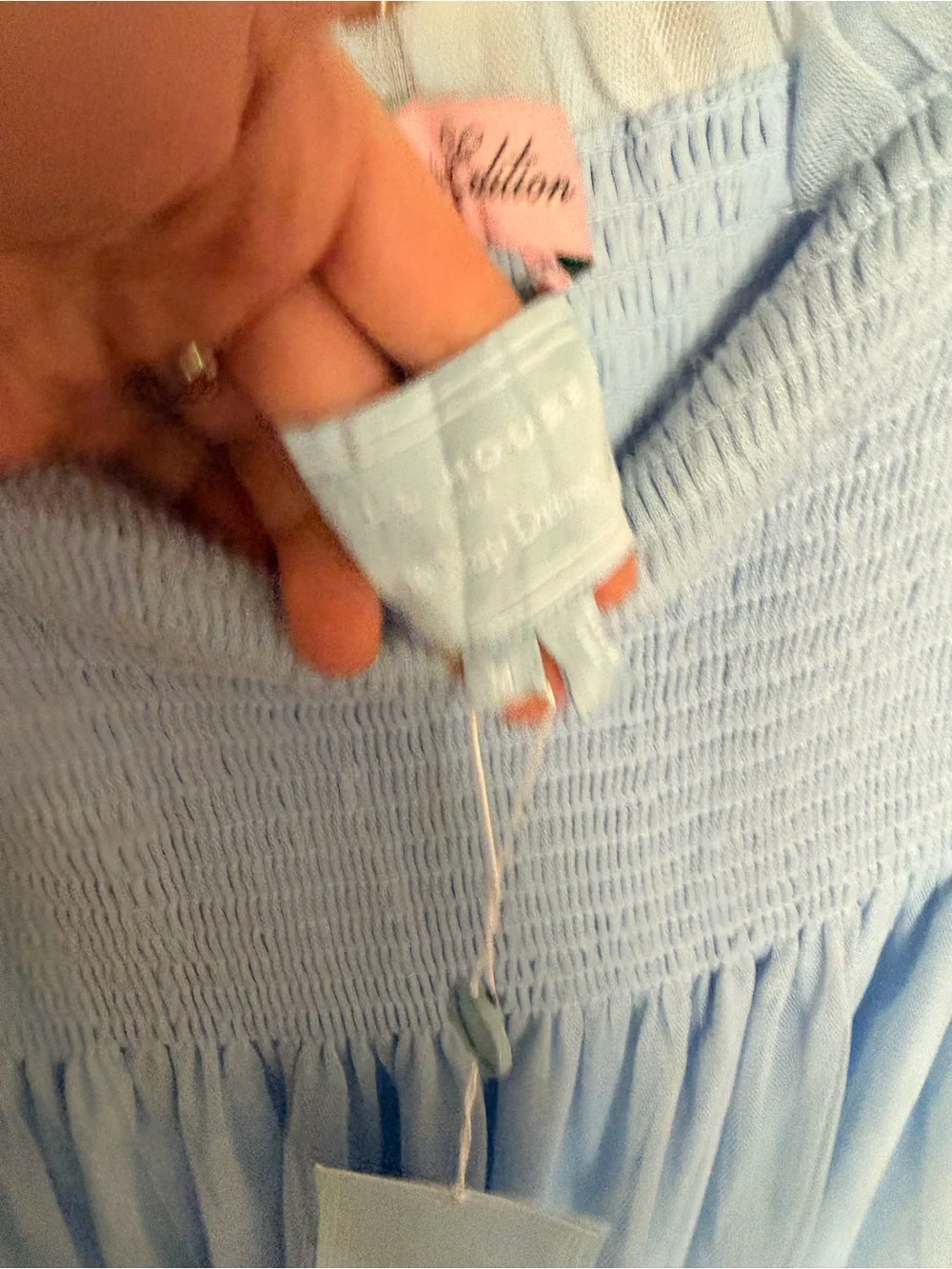 Hill House Home Collector’s Edition Ellie Nap Dress | Powder Blue Tulle | M NWT - Picture 5 of 7